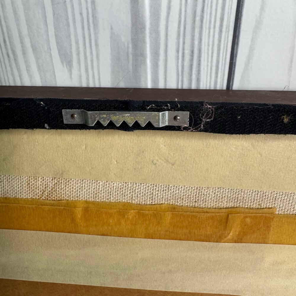 1980s Framed Vintage Dimensions Crewel Victorian Street Charles Wysocki 17x20 - Picture 10 of 12